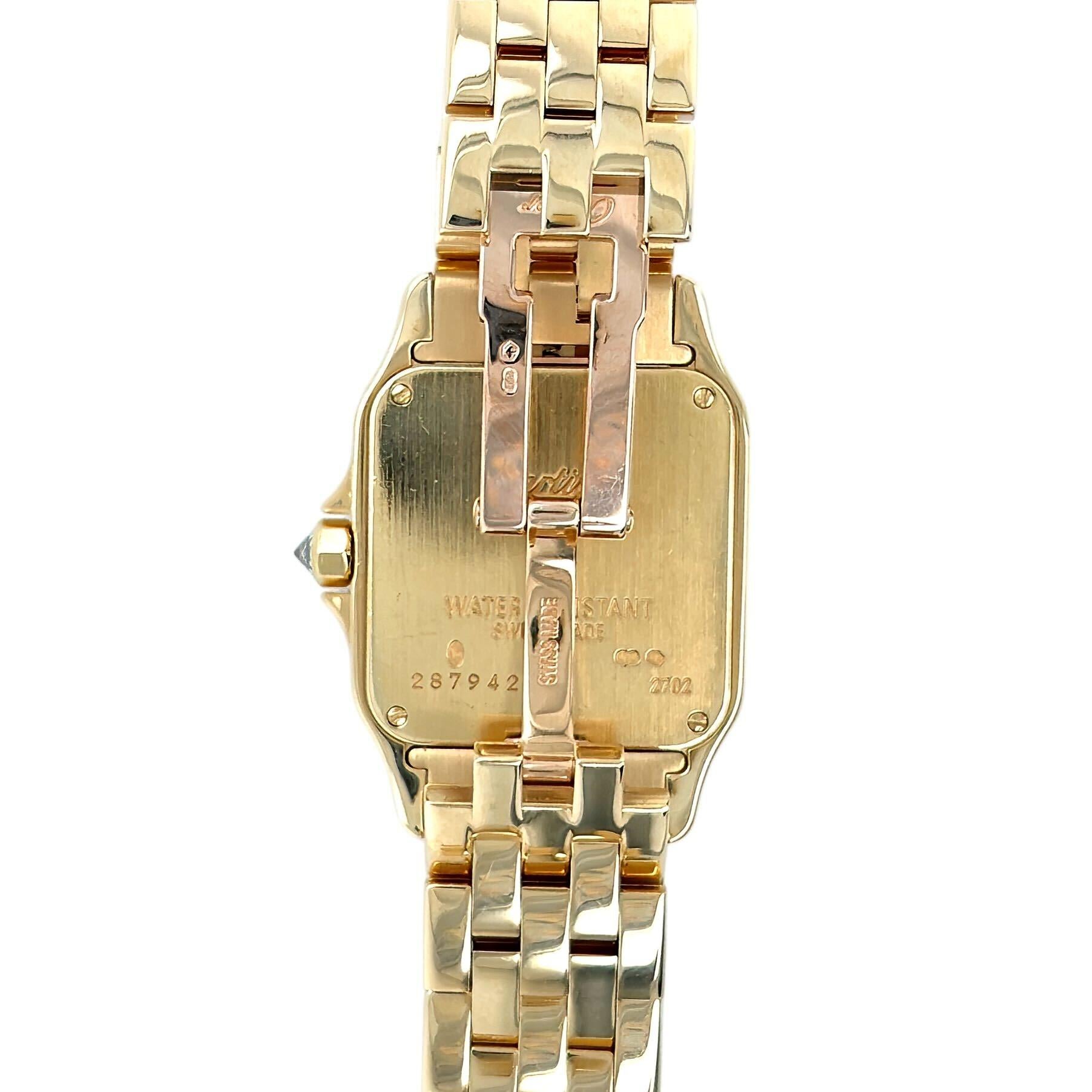 Taglio brillante CARTIER Orologio Santos Demoiselle Oro Diamante in vendita