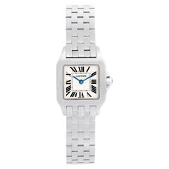 Cartier Santos Demoiselle Montre à quartz en acier inoxydable pour femmes W25064Z5 2698