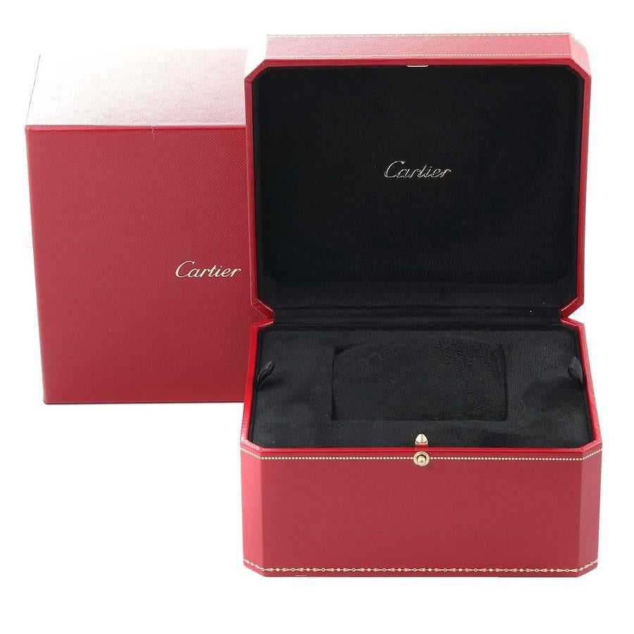 Cartier Santos Demoiselle Large Rose Gold Diamond Ladies Watch WF9007Z8 5