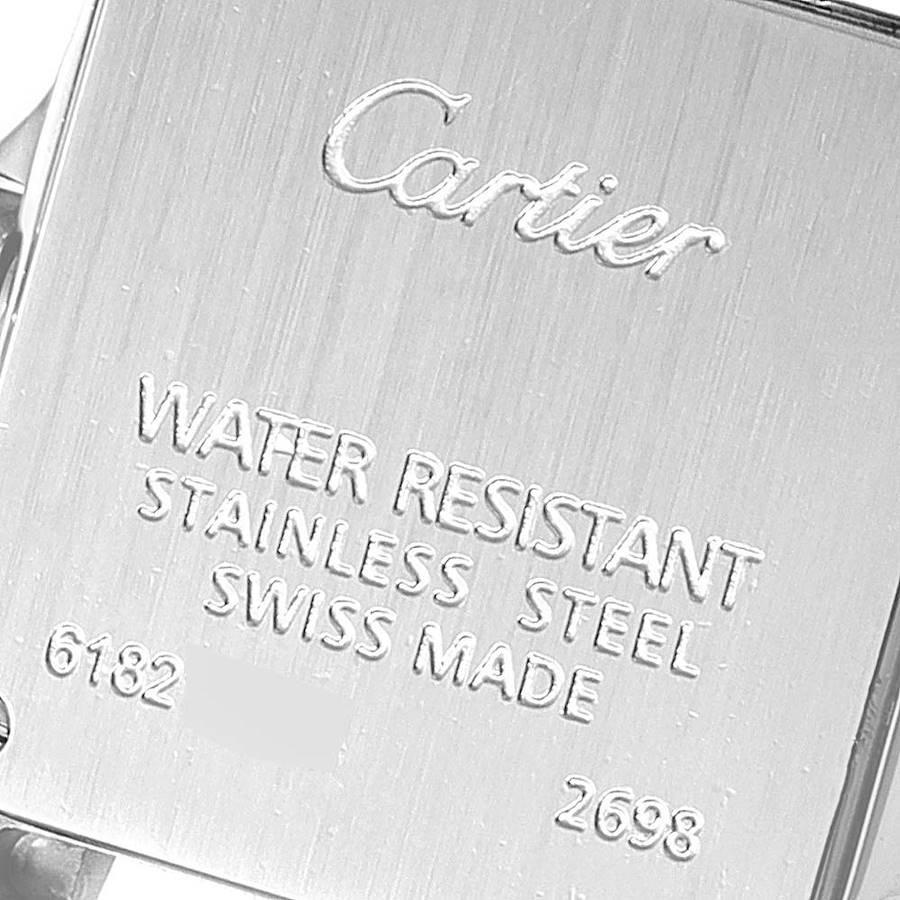 Cartier Santos Demoiselle MOP Dial Steel Ladies Watch W25075Z5 2
