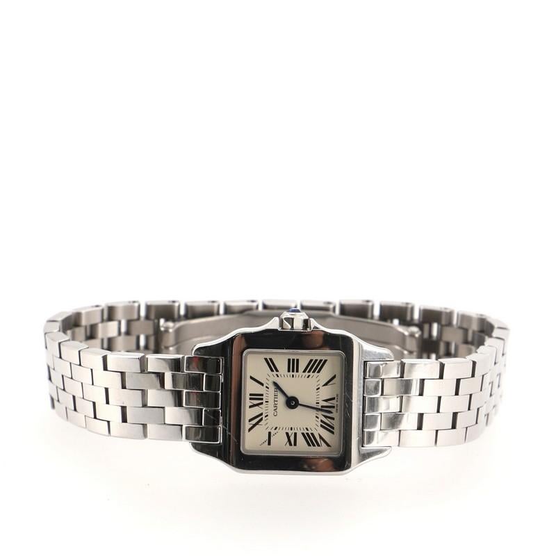 Women's Cartier Santos Demoiselle Quartz Watch Stainless Steel 20