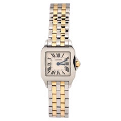 Cartier Santos Demoiselle Quartz Watch Stainless Steel and Yellow Gold 20