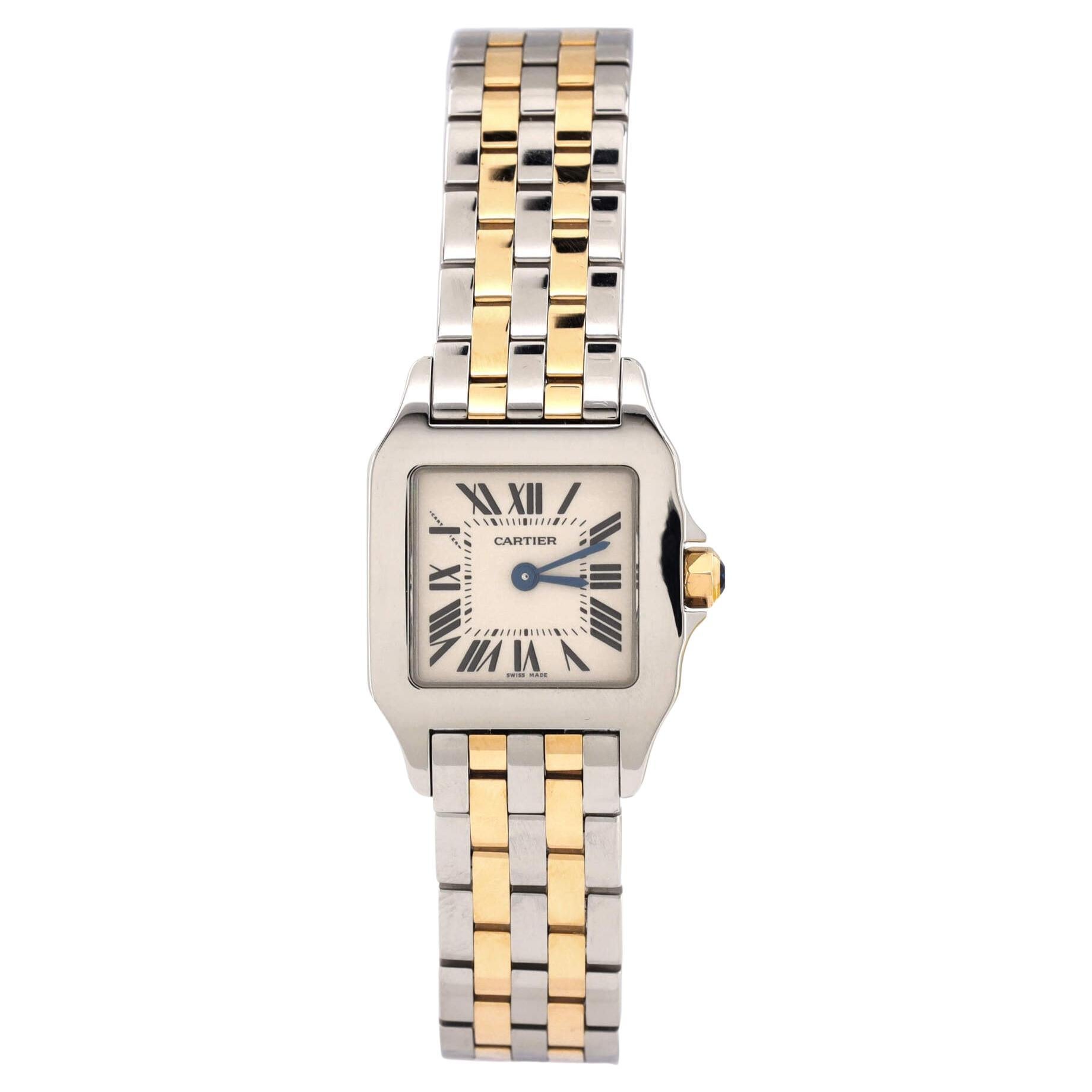 cartier-santos-ladies-steel-and-gold-2-tone-quartz-watch-at-1stdibs