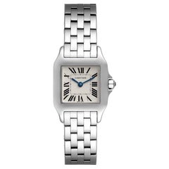 Cartier Santos Demoiselle Stainless Steel Ladies Watch W25064Z5