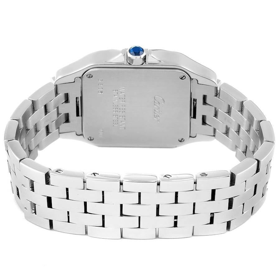 Women's Cartier Santos Demoiselle Steel Midsize Silver Dial Ladies Watch W25065Z5