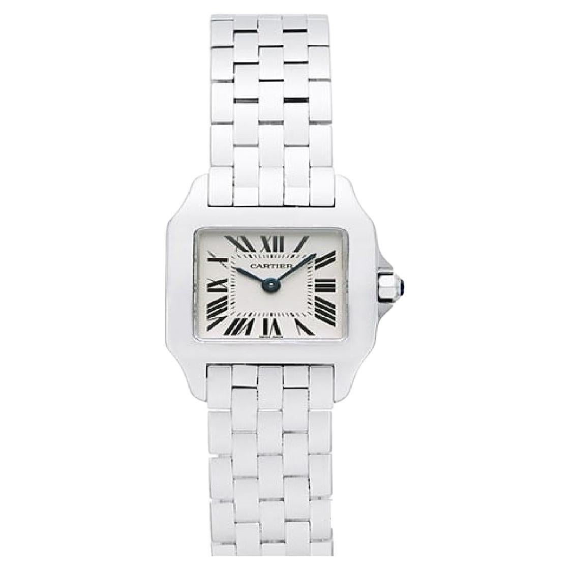 Cartier Santos Demoiselle W25064Z5 - Ladies' Luxury Watch, Stainless Steel