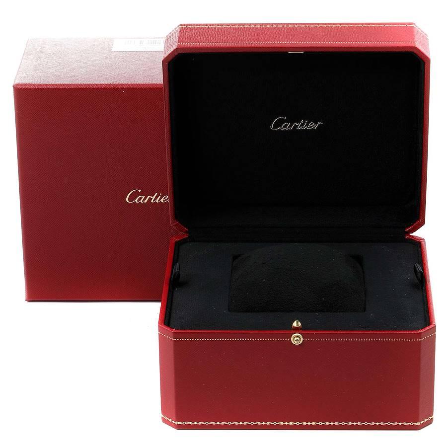 Cartier Santos Demoiselle White Gold Diamond Ladies Watch WF9003YC For Sale 5