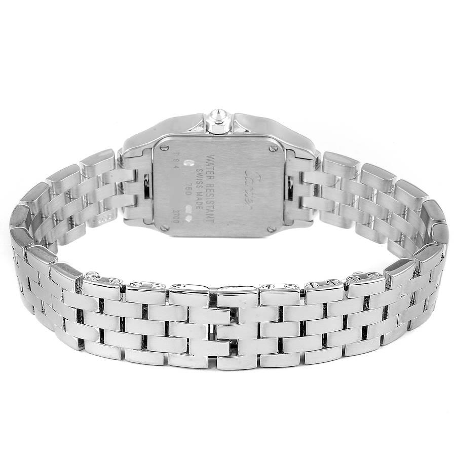Cartier Santos Demoiselle White Gold Diamond Ladies Watch WF9005Y8 For Sale 3