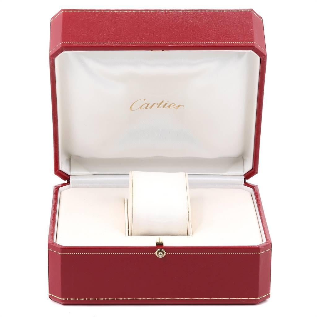 Cartier Santos Demoiselle Yellow Gold Diamond Midsize Ladies Watch WF9002Y7 5