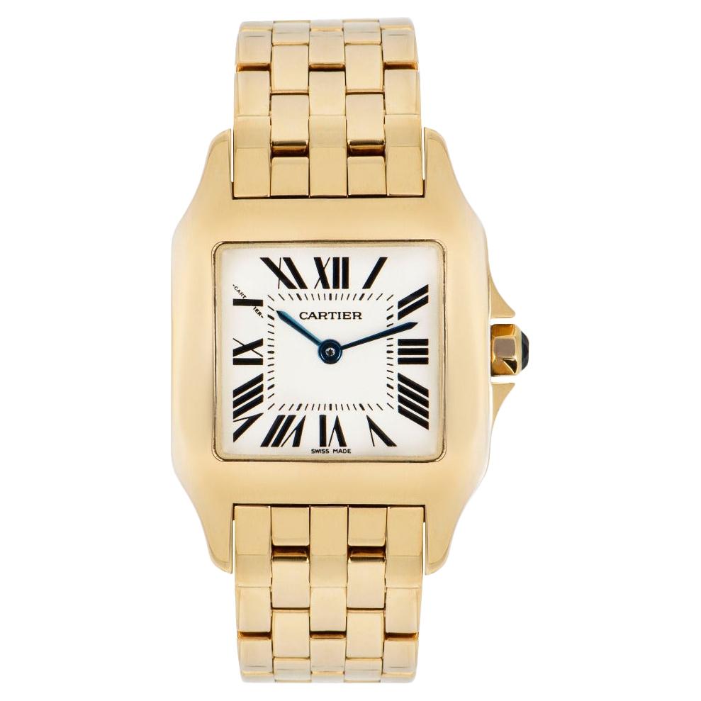 Cartier 18k gold watch Clearance