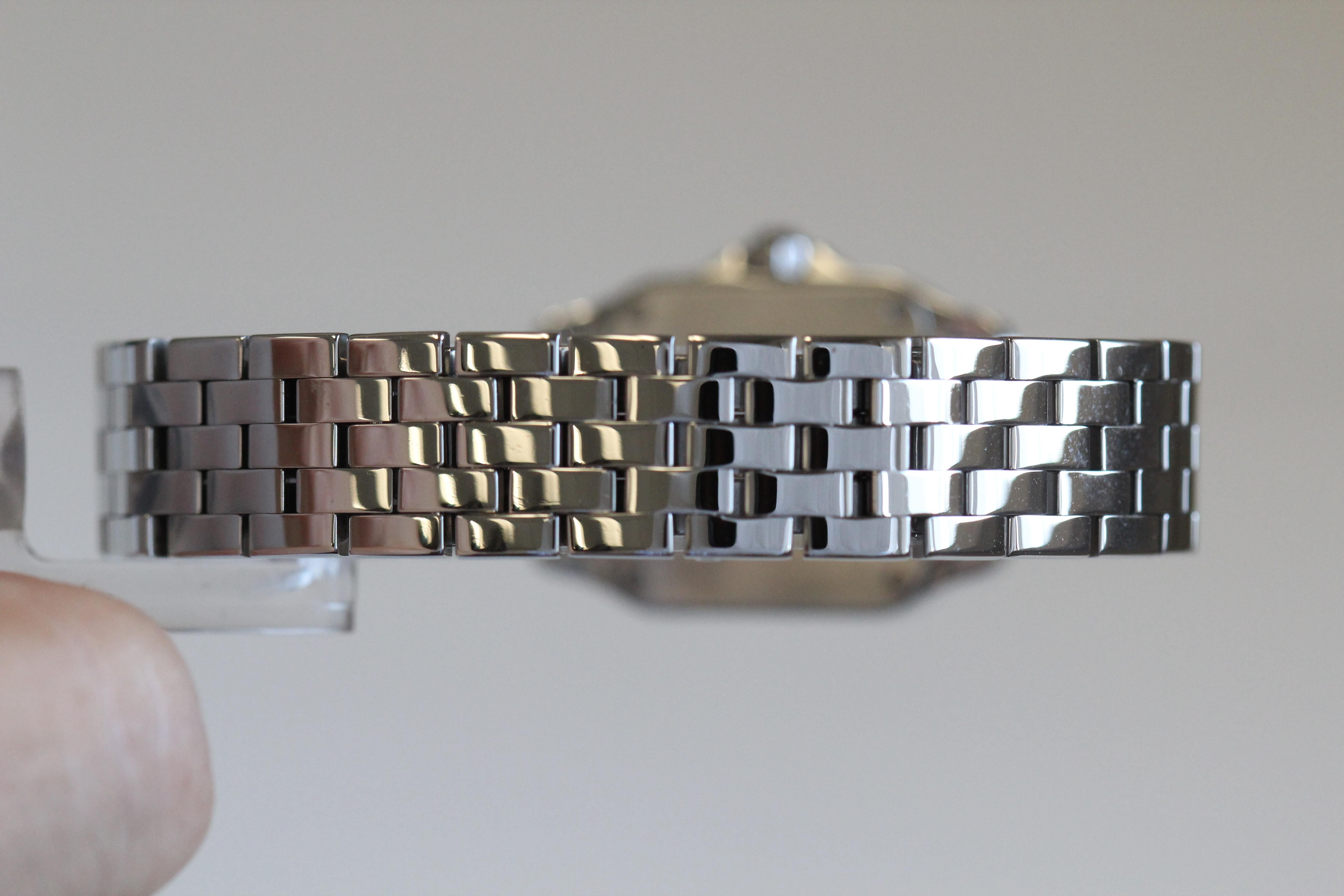 Cartier Santos Demosille W25064Z5 Stainless Steel Ladies For Sale 1