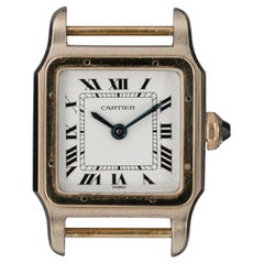 Cartier Santos Deux Or SM 78226 Paris Dial 18k WG/YG 1980s