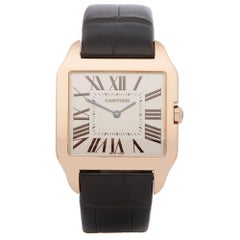 Cartier Santos Dumont 18 Karat Rose Gold 2650