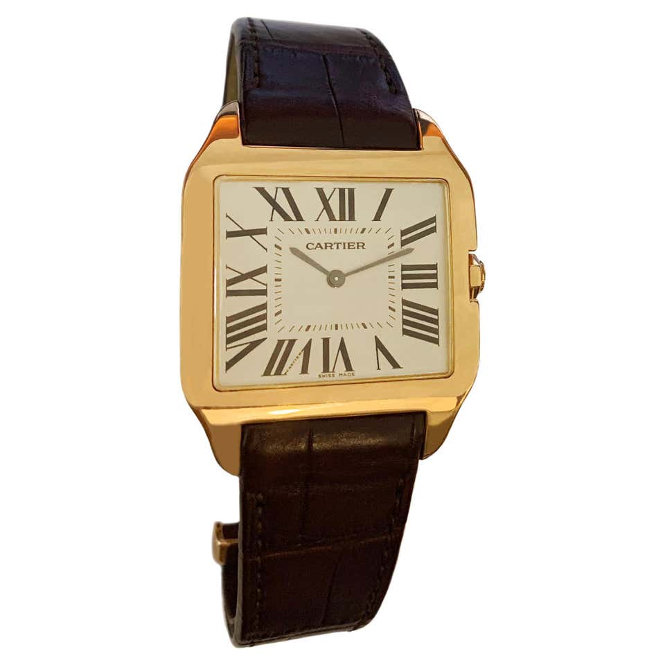 Cartier Tank Divan 18k Yellow Gold Watch 2601 For Sale at 1stDibs ...