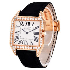 Cartier Santos Dumont Diamond-Set  2650 18K yellow Gold Watch