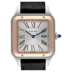 Cartier Dumont Orologio da Uomo in Acciaio Oro Rosa W2SA0011 Scatola