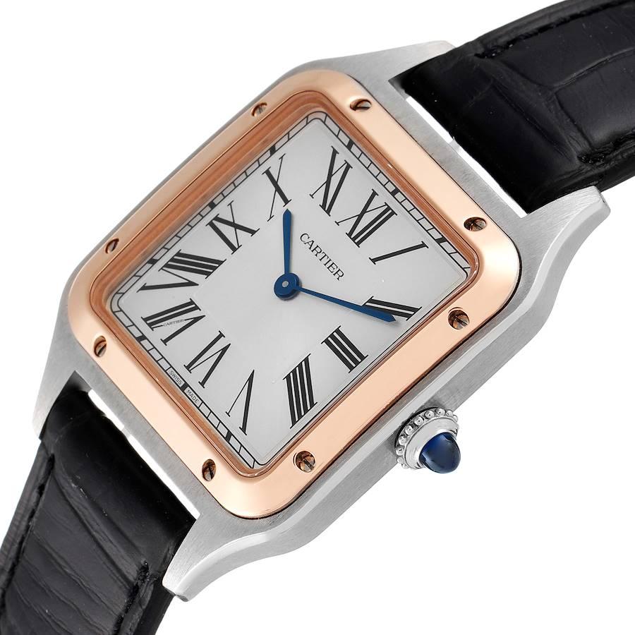 cartier santos rose gold