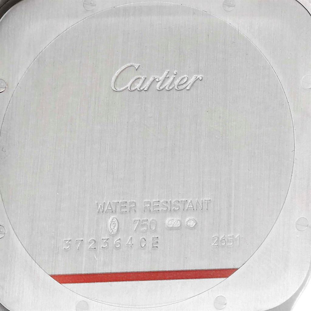 Cartier Santos Dumont Men's 18 Karat White Gold Manual Watch W2007051 6
