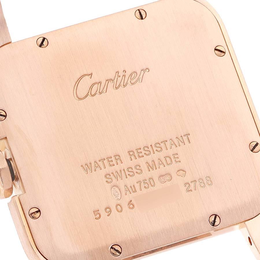 Cartier Santos Dumont Small 18k Rose Gold Unisex Watch W2009251 1