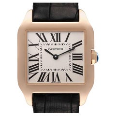 Cartier Santos Dumont Small 18k Rose Gold Unisex Watch W2009251