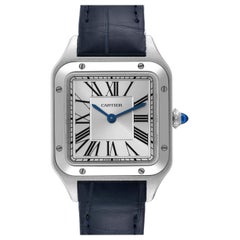 Cartier Santos Dumont Small Steel Ladies Watch WSSA0023 Unworn