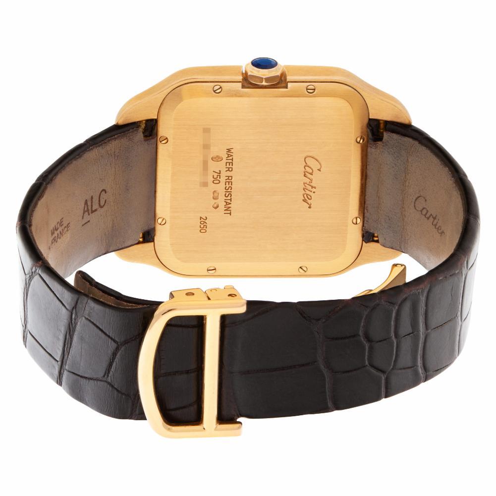 Cartier Santos Dumont W2006951, Grey Dial, Certified and Warranty In Excellent Condition In Miami, FL