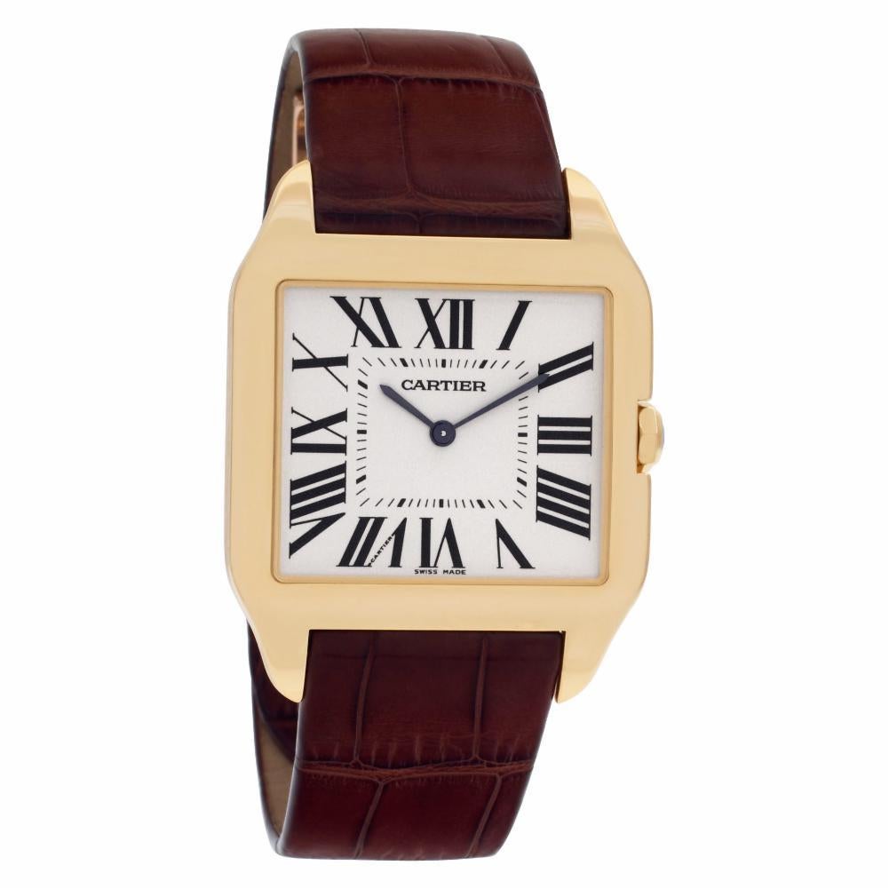 Cartier Santos Dumont W2008751; Certified and Warranty In Excellent Condition For Sale In Miami, FL