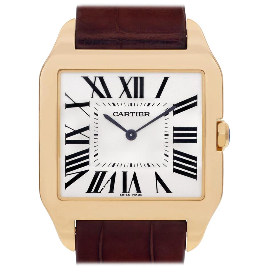 Cartier Santos Dumont W2008751; Certified and Warranty For Sale