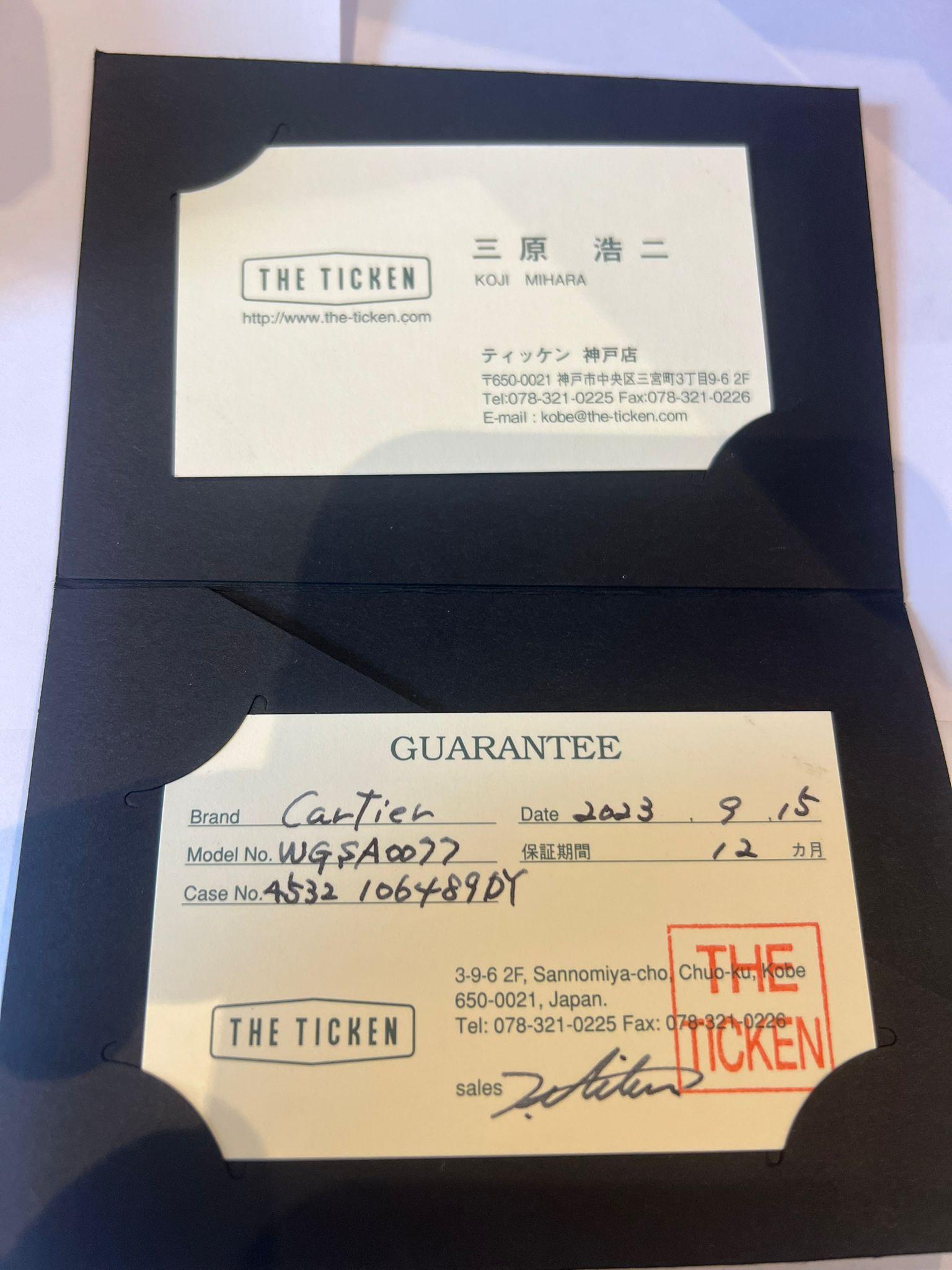 Cartier Santos Dumont Watch (Large) For Sale 8
