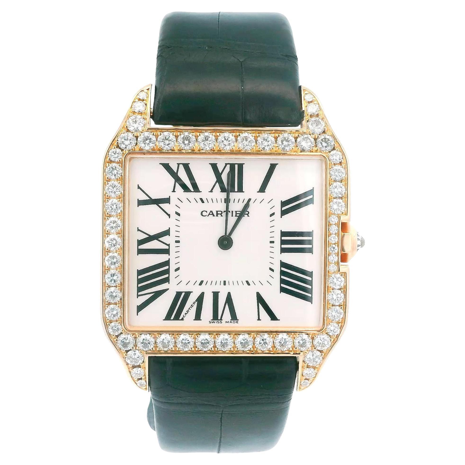 How can I spot a fake Cartier Santos 100?