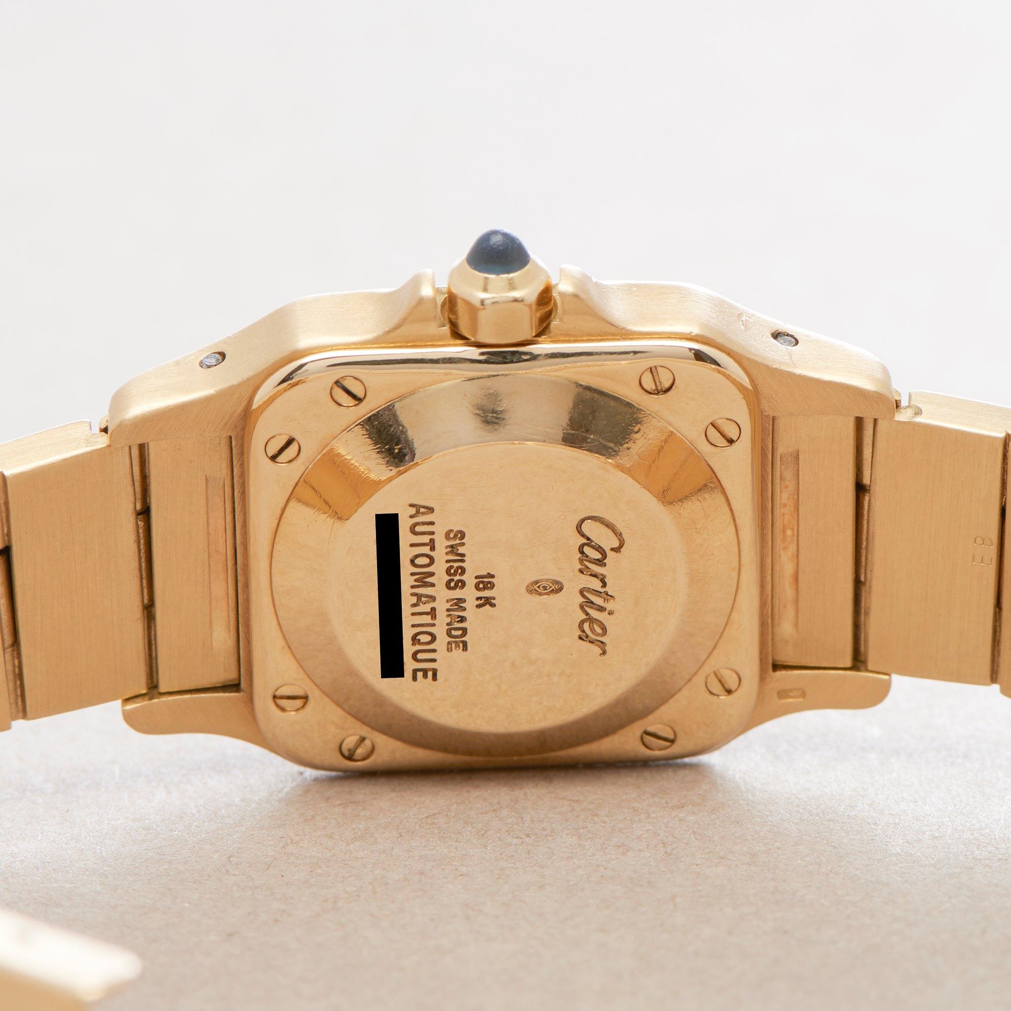 Cartier Santos Galbee 0 866930 Ladies Yellow Gold Automatique Watch 1