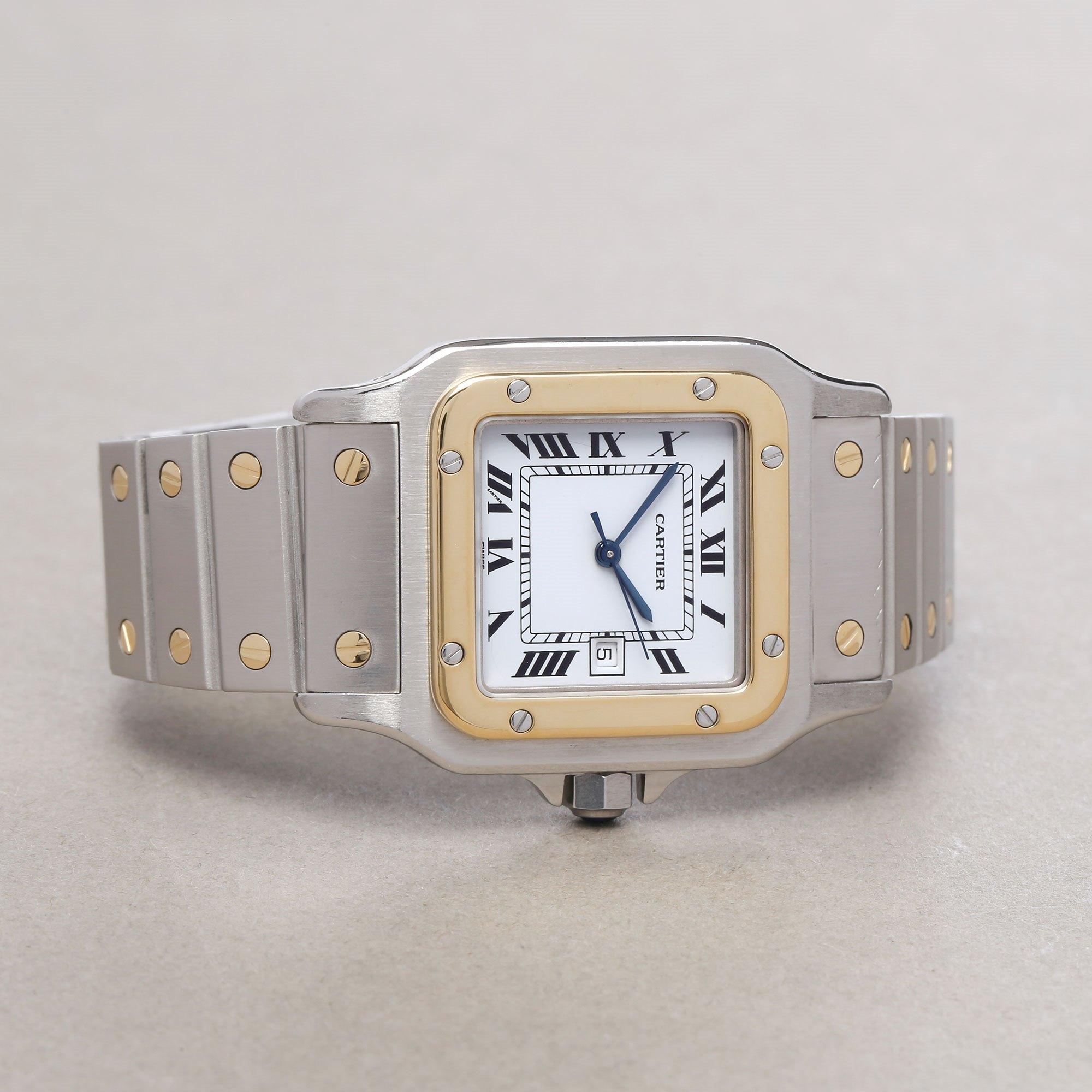Cartier Santos Galbee 1172961 Unisex Yellow Gold & Stainless Steel Watch 1