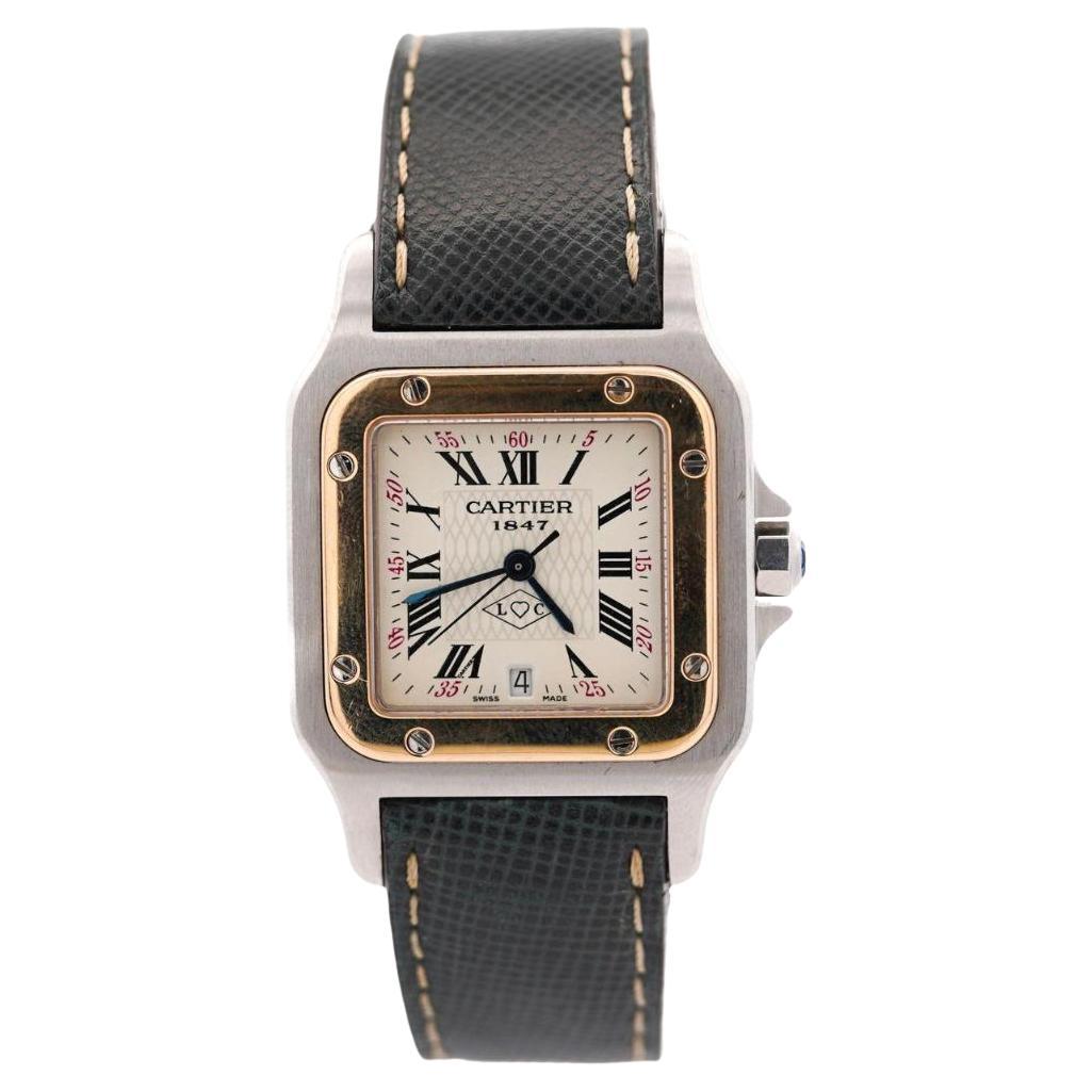 Reloj Cartier Santos Galbee Edición 150 Aniversario Bicolor 29mm