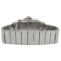 Cartier Santos Galbée 1564  Large Model  29mm x 41mm  Steel – Diamond Bezel