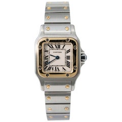 Cartier Santos Galbee 1567, Case, Certified and Warranty