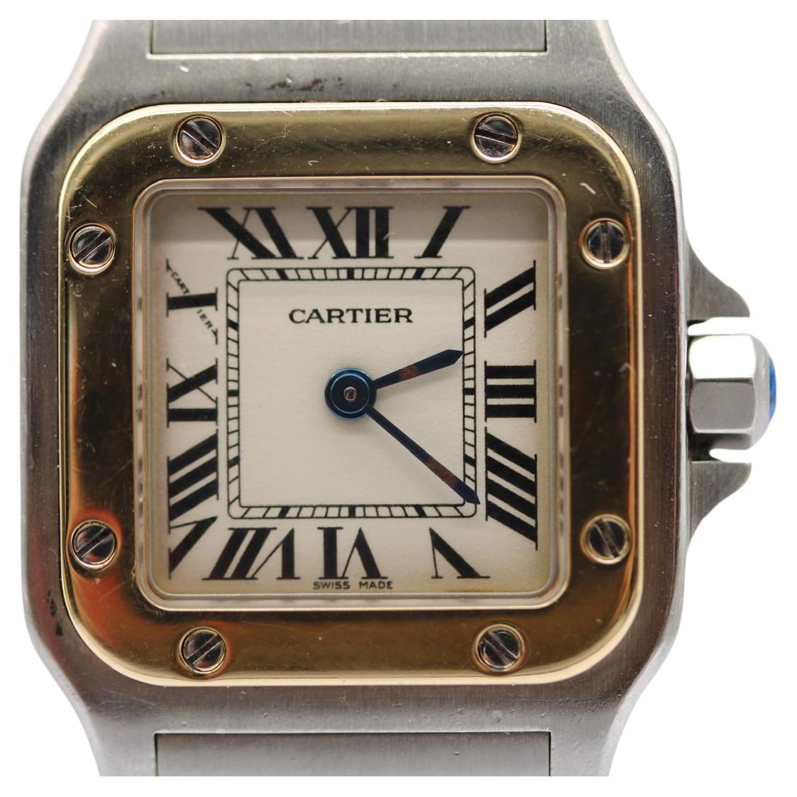 Cartier Santos Galbée 1567  Mid-Size 24mm Steel & 18k Gold  Quartz  No Papers
The Cartier Santos Galbée Ref. 1567 remains one of the most elegant and versatile two-tone Cartier designs. This mid-size version measures 24mm x 35mm (excluding lugs),
