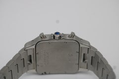 Cartier Santos Galbée 1567  Mid-Size 24mm Steel & 18k Gold  Quartz  No Papers