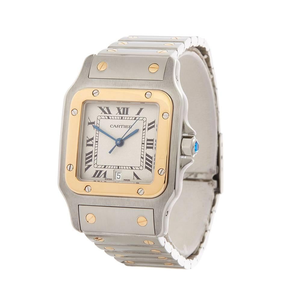 Ref: W4860
Manufacturer: Cartier
Model: Santos Galbee
Model Ref: 1879
Age: 
Gender: Unisex
Complete With: Xupes Presentation Box
Dial: White Roman 
Glass: Sapphire Crystal
Movement: Quartz
Water Resistance: To Manufacturers Specifications
Case: