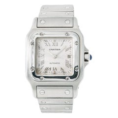 Cartier Santos Galbee 2319, White Dial, Certified and Warranty