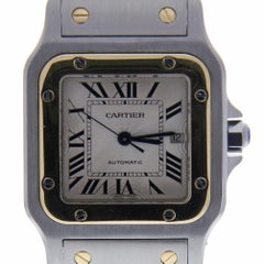 Cartier Santos Galbee 2319 With 6.5 in. Band & Silver Dial