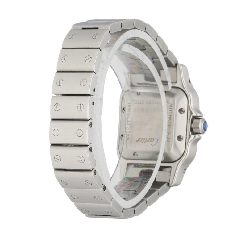 Women's Cartier Santos Galbee 2423 Automatic Stainless Steel Ladies Watch