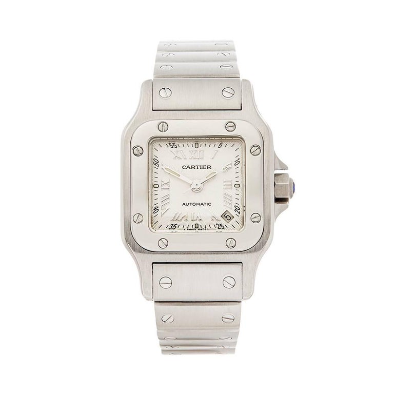 Cartier Santos Galbee 2423 For Sale at 1stDibs