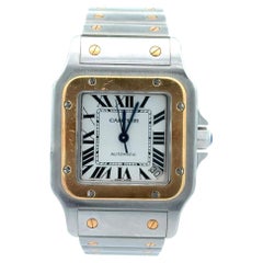 Cartier Santos Galbee 2823 Automatic 32mm Two Tone Wrist Watch