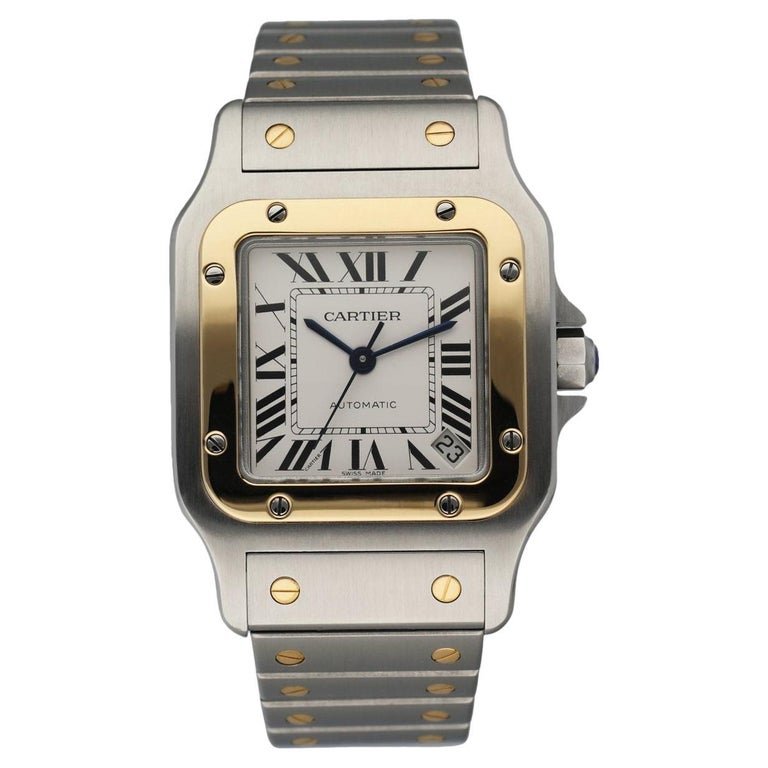 Cartier Santos Galbee 2823 Automatic Men's Watch at 1stDibs