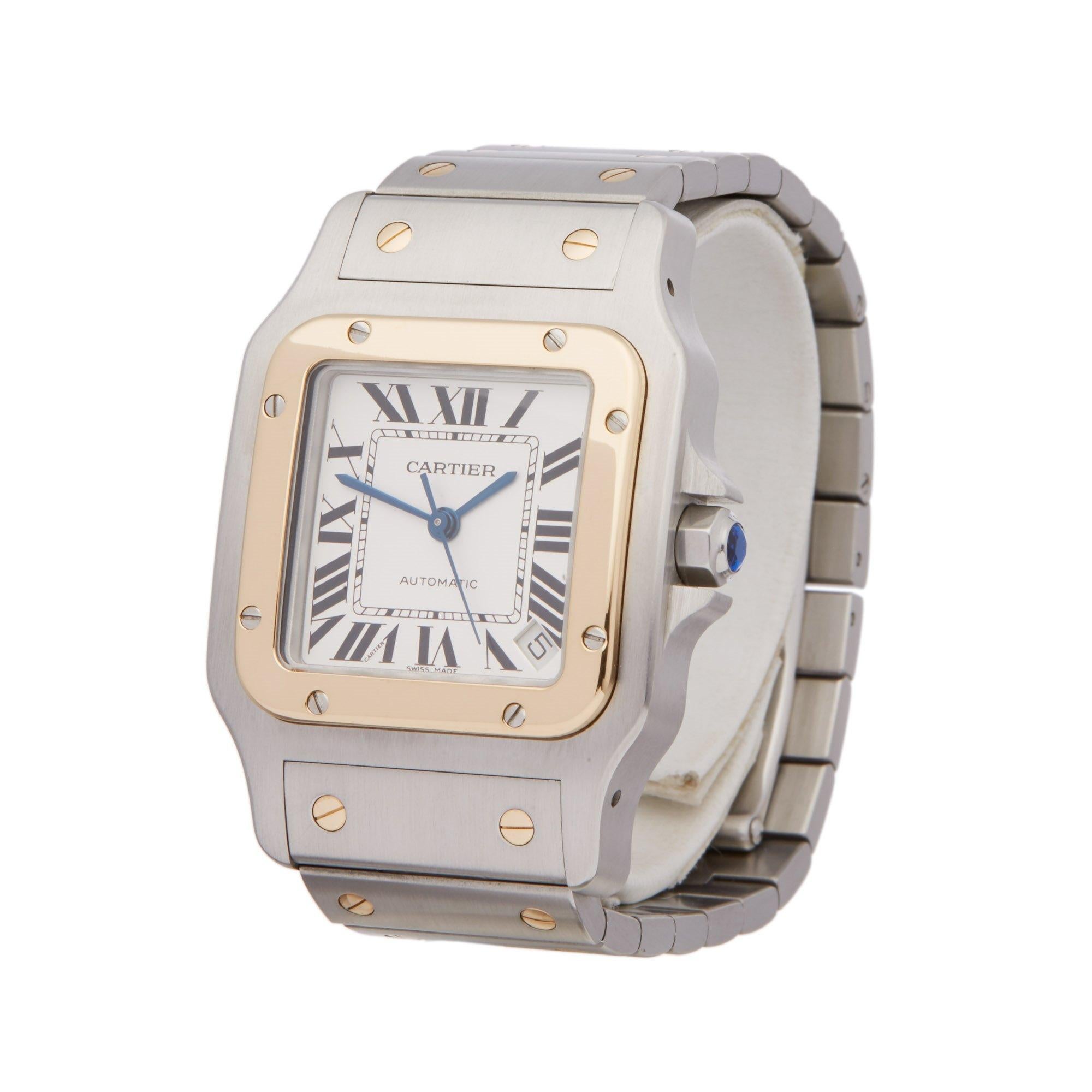 Xupes Reference: COM002437
Manufacturer: Cartier
Model: Santos
Model Variant: Galbee
Model Number: 2823
Age: Circa 2000's
Gender: Unisex
Complete With: Xupes Presentation Box 
Dial: White Roman
Glass: Sapphire Crystal
Case Material: Stainless Steel