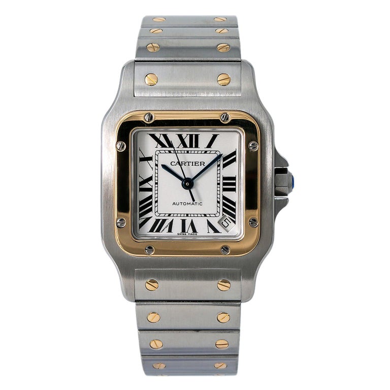 Cartier Santos Galbee 2823/W20099C4; White Dial, Certified For Sale at ...