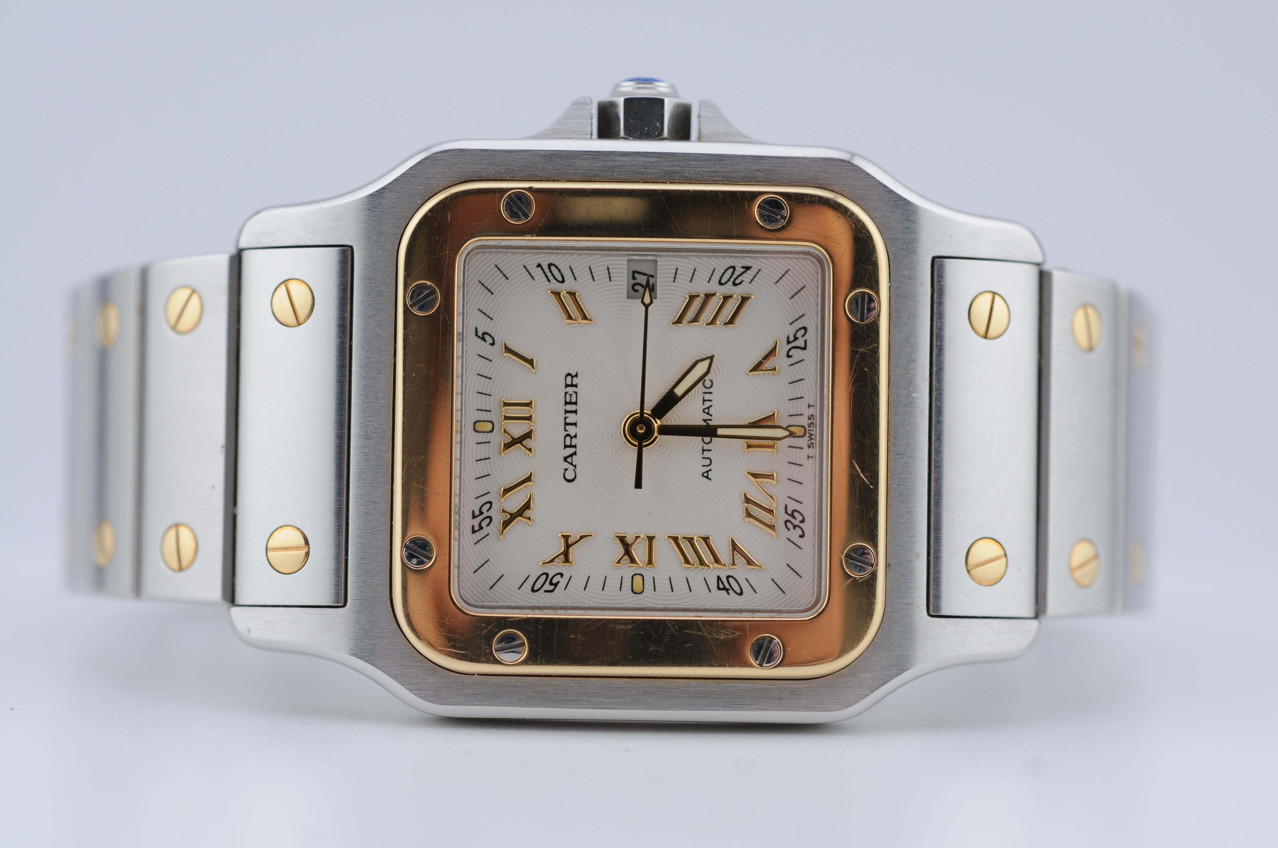 Cartier Santos Galbée 29mm Ref. 2319 For Sale 5