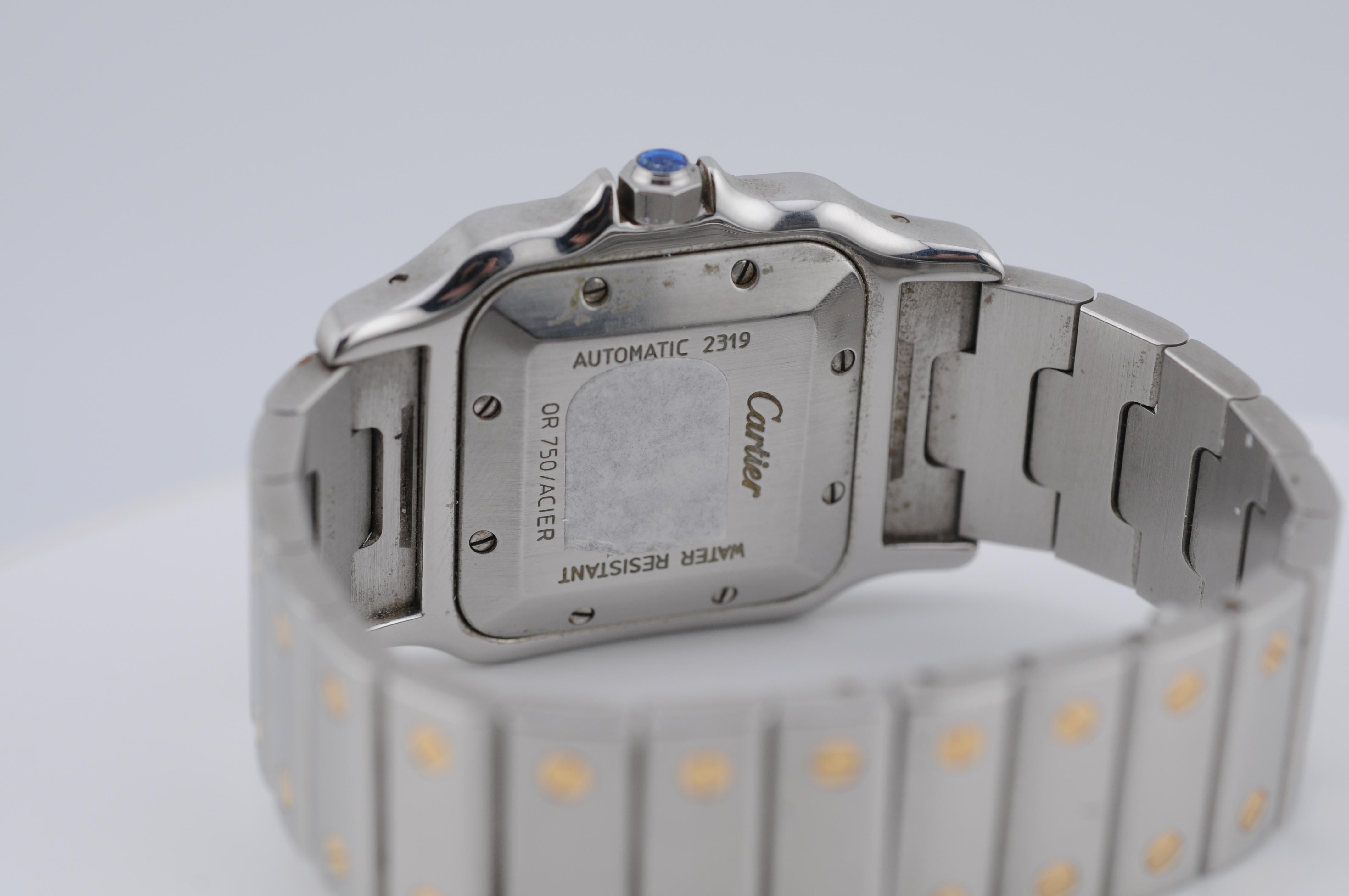 Cartier Santos Galbée 29mm Ref. 2319 For Sale 6