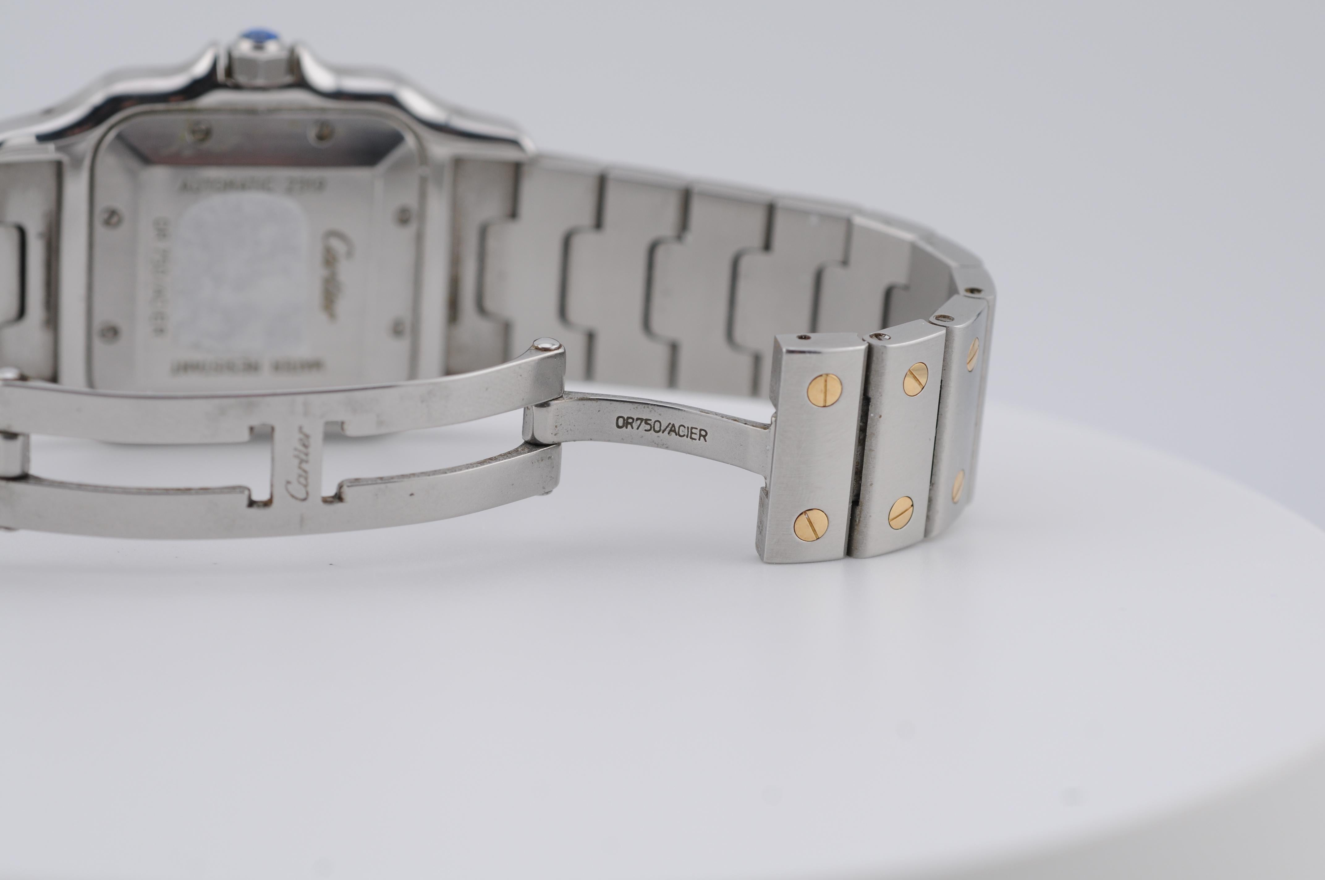 Cartier Santos Galbée 29mm Ref. 2319 For Sale 8