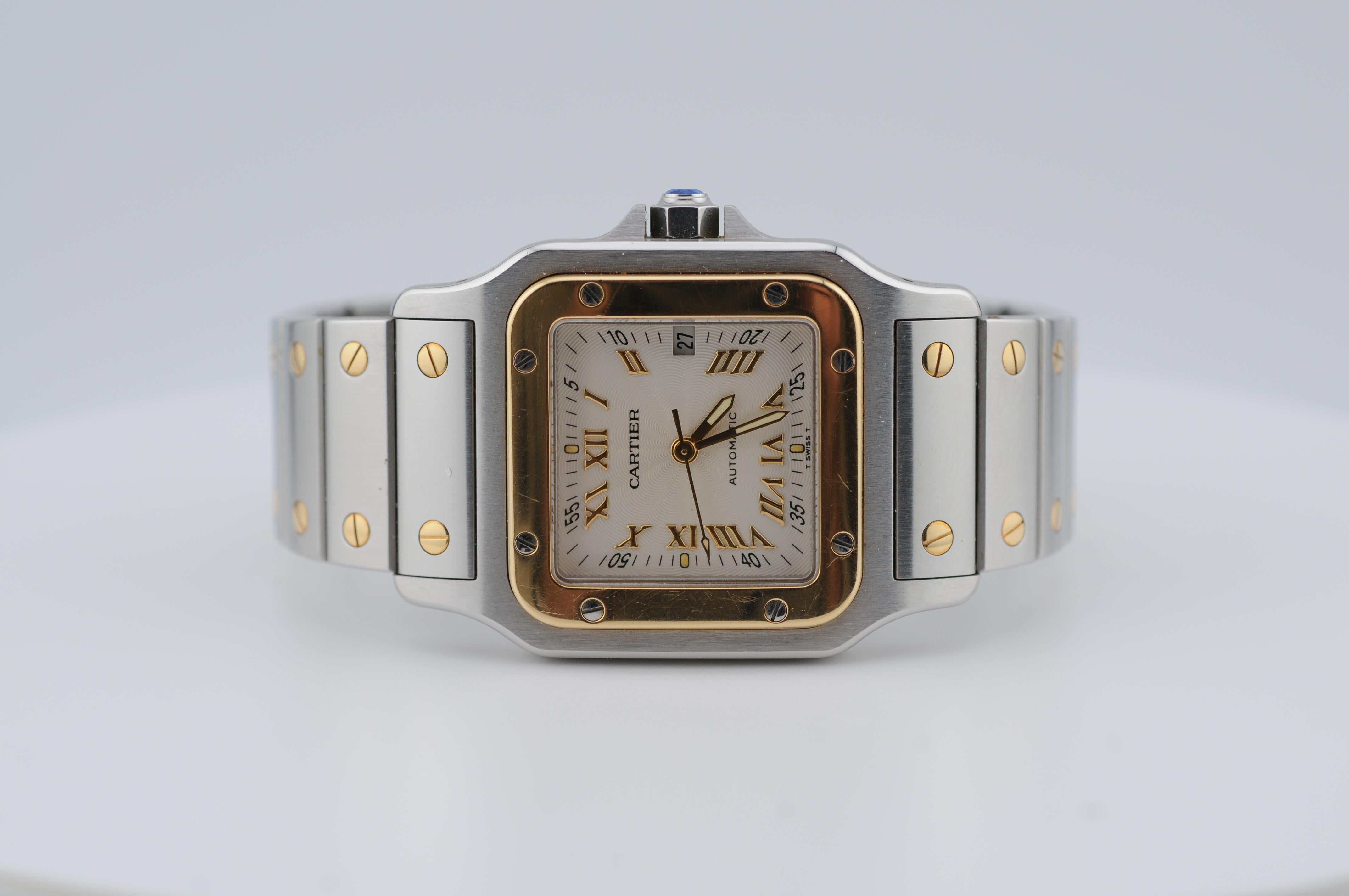 Aesthetic Movement Cartier Santos Galbée 29mm Ref. 2319 For Sale